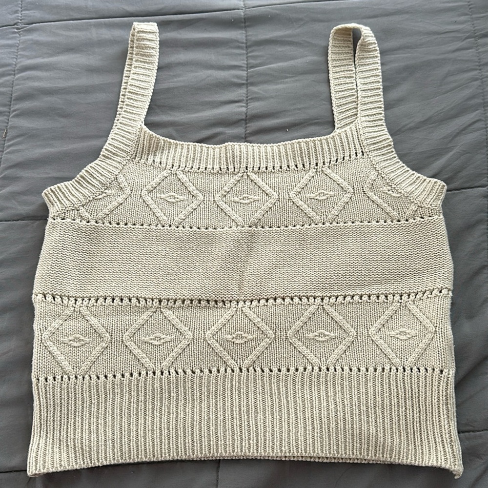 Shein Knitted tank top